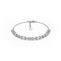 Vintage-Inspired Baguette & Pave Diamond Gold Bracelet