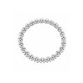 Luxury Floral Cluster Tennis Bracelet - Marquise Cut Bridal Jewelry