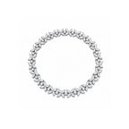 Luxury Floral Cluster Tennis Bracelet - Marquise Cut Bridal Jewelry