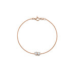 Dainty Mixed-Cut Double Stone Bracelet