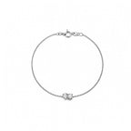 Dainty Mixed-Cut Double Stone Bracelet