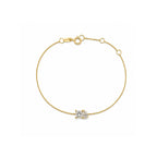 Toi et Moi Romance | Dainty Princess & Pear Cut Double Stone Bracelet