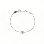 Starlight Solitaire 14K Gold Lab-Diamond Bracelet