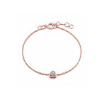 "Morning Dew" Teardrop Gold Bracelet