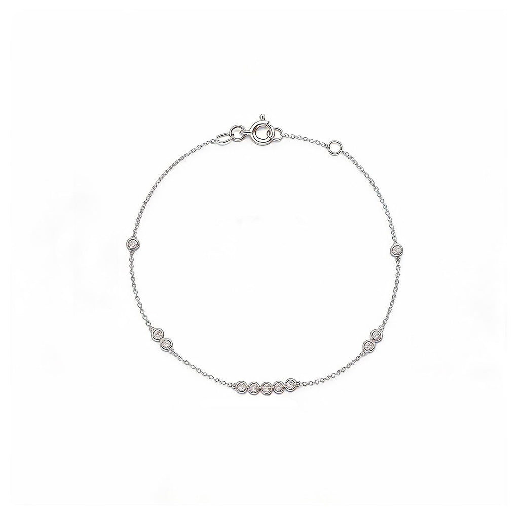 "Galaxia" Diamond Gold Bracelet