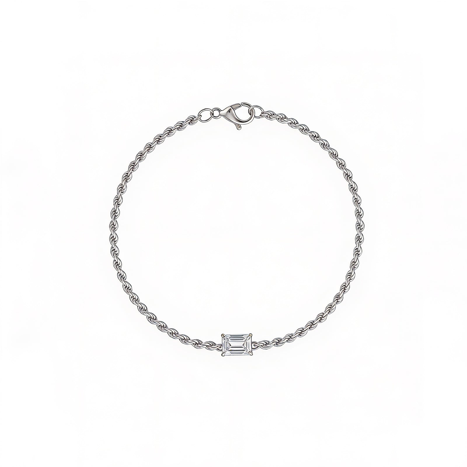 "Eternal Bond" Diamond Rope Gold Bracelet