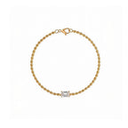 "Eternal Bond" Diamond Rope Gold Bracelet