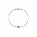 "Heartbeat Glow" Heart Diamond Gold Bracelet