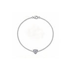 Geometric Trillion Diamond Gold Bracelet