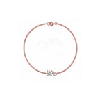 "The Perfect Pair" Diamond Gold Bracelet