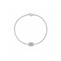 "Tender Glow" Oval Diamond Gold Bracelet