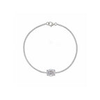 "Tender Glow" Oval Diamond Gold Bracelet