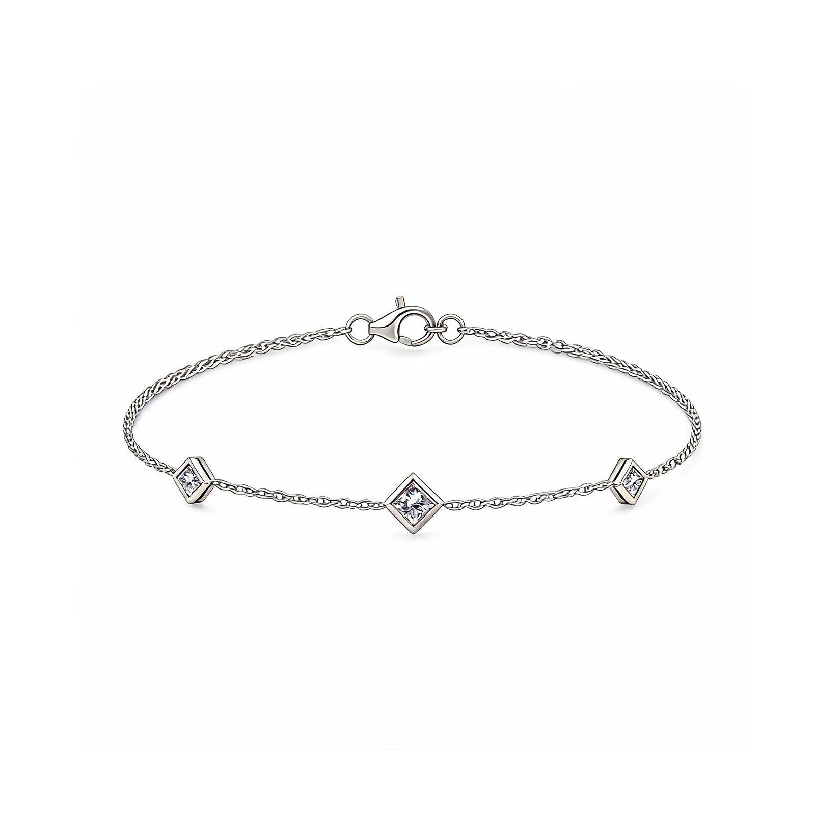 Geometric Sparkle Bracelet