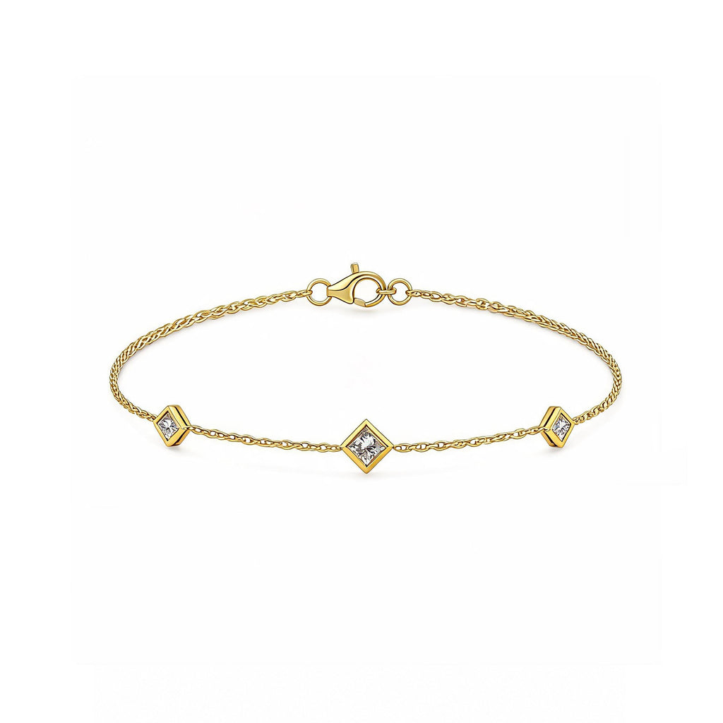 Geometric Sparkle Bracelet