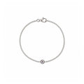 Minimalist Round Diamond Bracelet