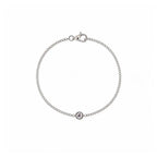 Minimalist Round Diamond Bracelet