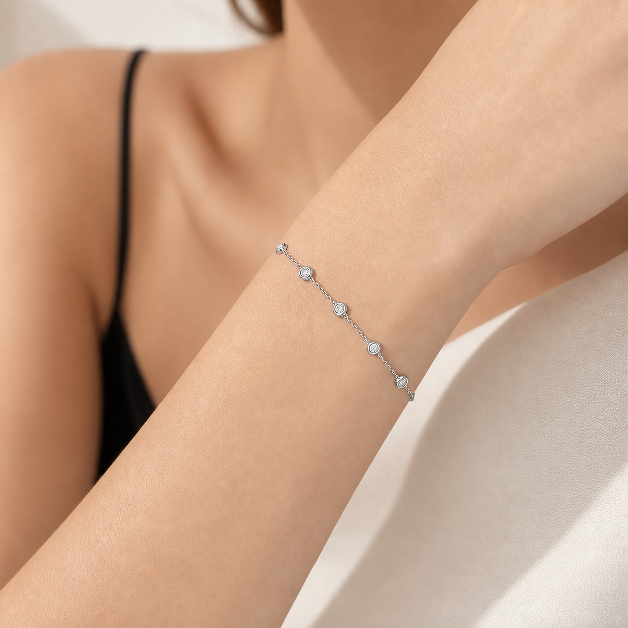 Classic Five-Stone Bracelet