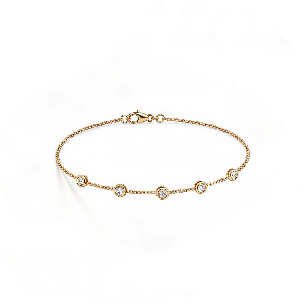 Classic Five-Stone Bracelet