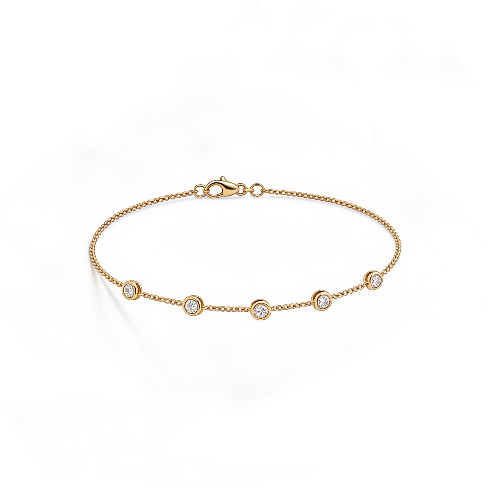 Classic Five-Stone Bracelet
