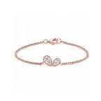 Double Pear Drop Bracelet