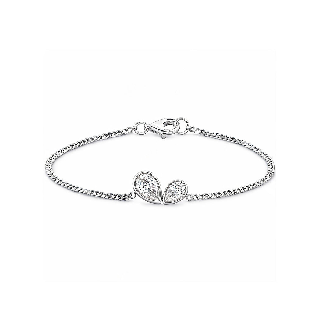 Double Pear Drop Bracelet