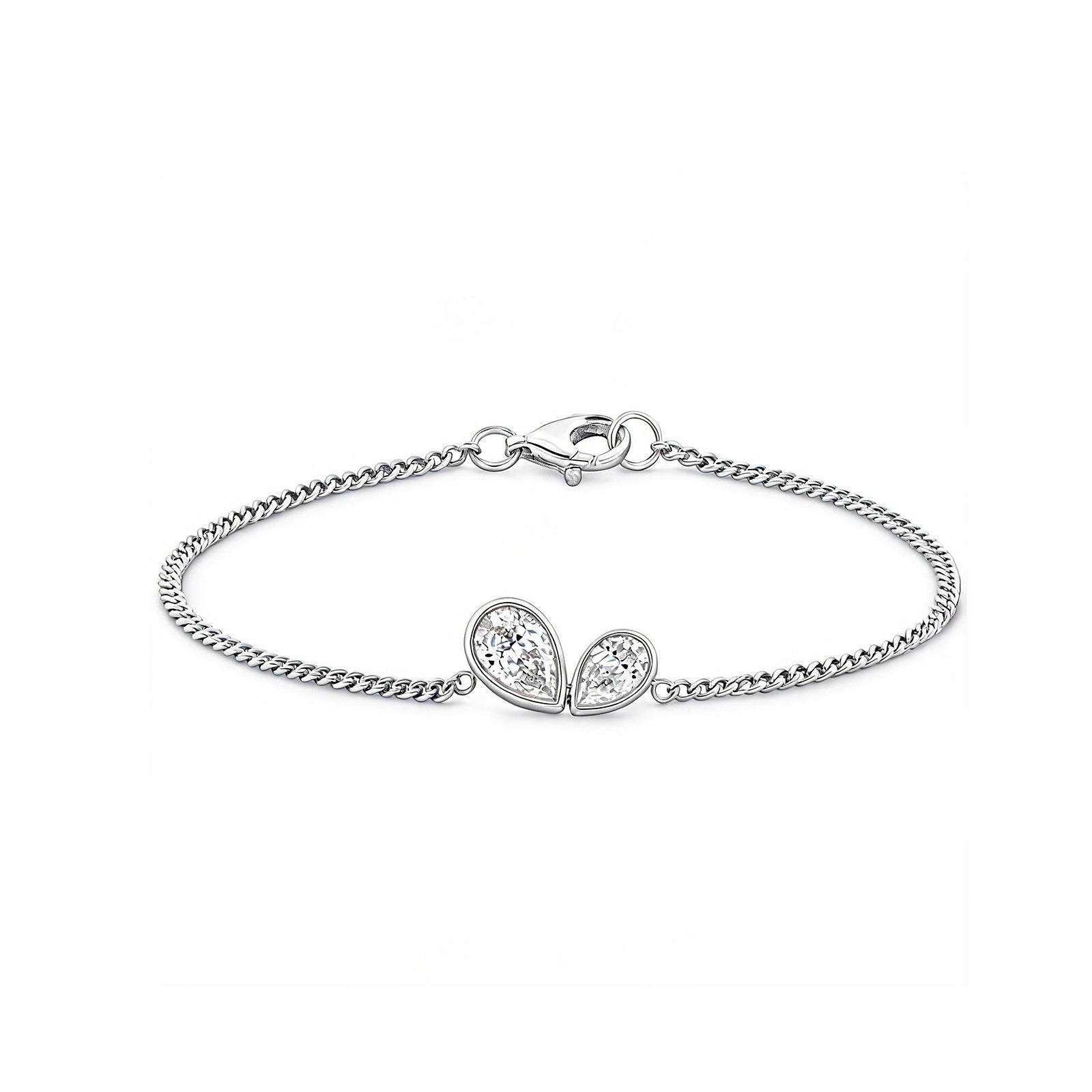 Double Pear Drop Bracelet