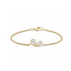 Double Pear Drop Bracelet