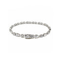 "Eternal Glow" Pear-Cut Diamond Bracelet