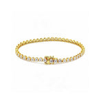 "Heartbeat Glow" Romantic Heart-Link Bracelet