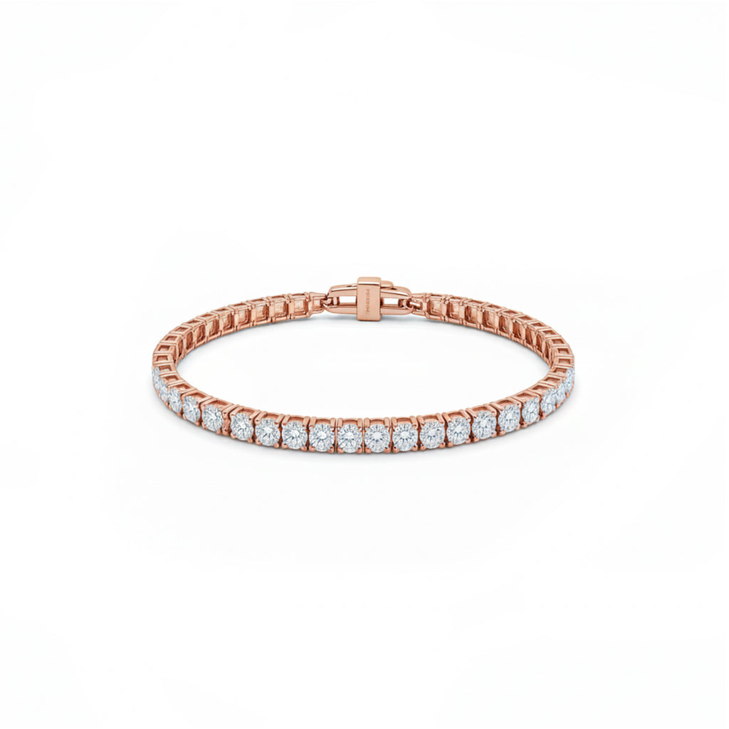 Classic Full-Diamond Tennis Bracelet