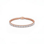 Classic Full-Diamond Tennis Bracelet