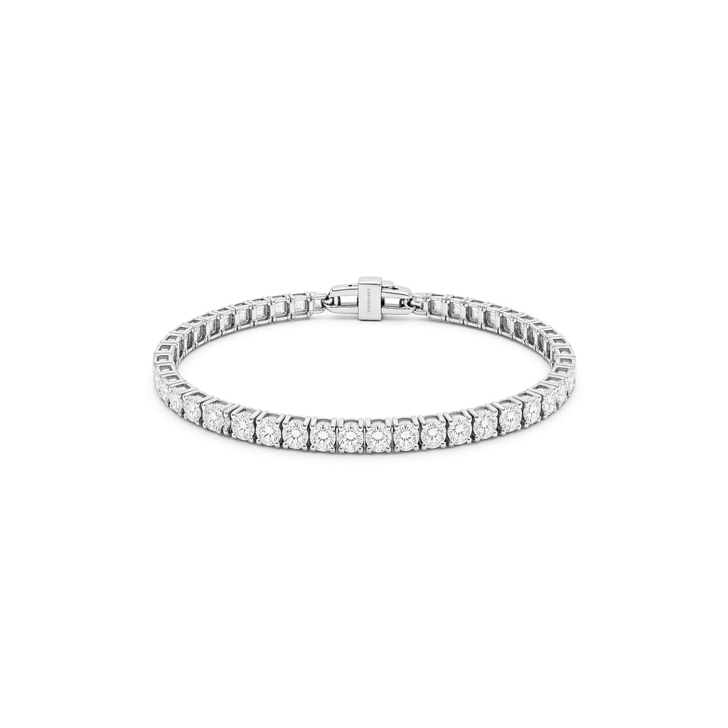 Classic Full-Diamond Tennis Bracelet