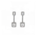 Elegant Geometric Gold Drop Earrings