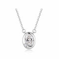 Elegant Oval Cut Gold Necklace
