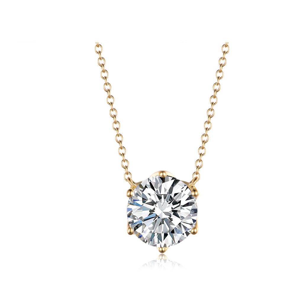 Promise Ring Matching Rose Gold Crown Necklace
