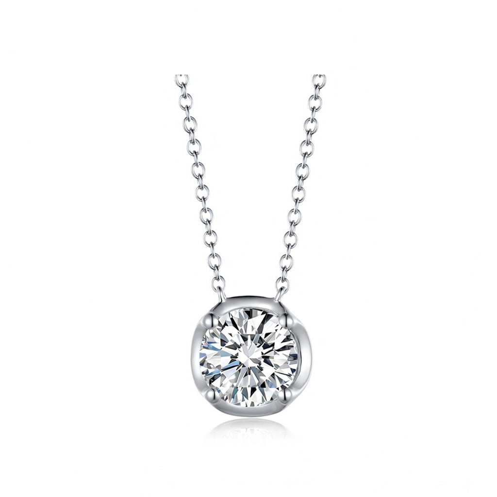 Everyday Essential Floating Solitaire Necklace