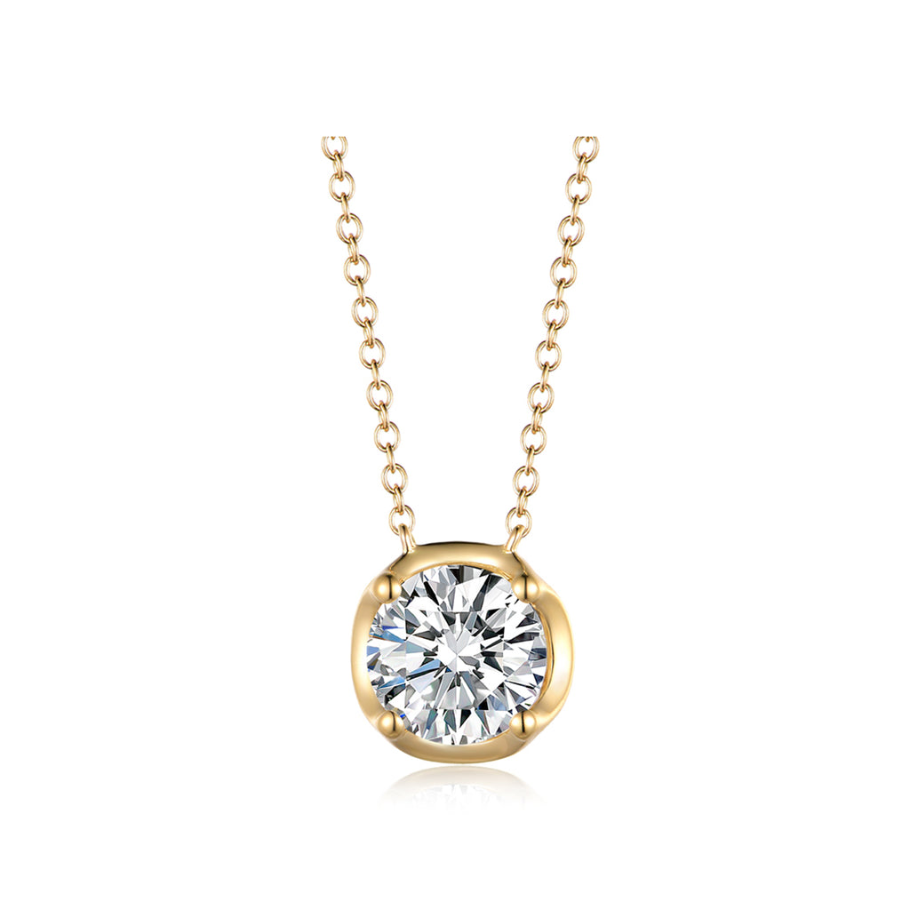 Everyday Essential Floating Solitaire Necklace