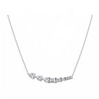 14K Gold Lab-Grown Diamond Multi-Cut Necklace