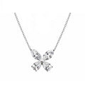 14K Gold Lab-Grown DiamondsLarge Pear-Cut Diamond Butterfly Pendant Necklace
