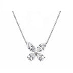 14K Gold Lab-Grown DiamondsLarge Pear-Cut Diamond Butterfly Pendant Necklace
