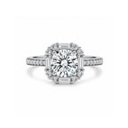 Regal Halo Luxe Cluster Engagement Ring