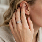 Regal Halo Luxe Cluster Engagement Ring