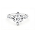 Marquise Three-Stone Ring Vintage Glamour