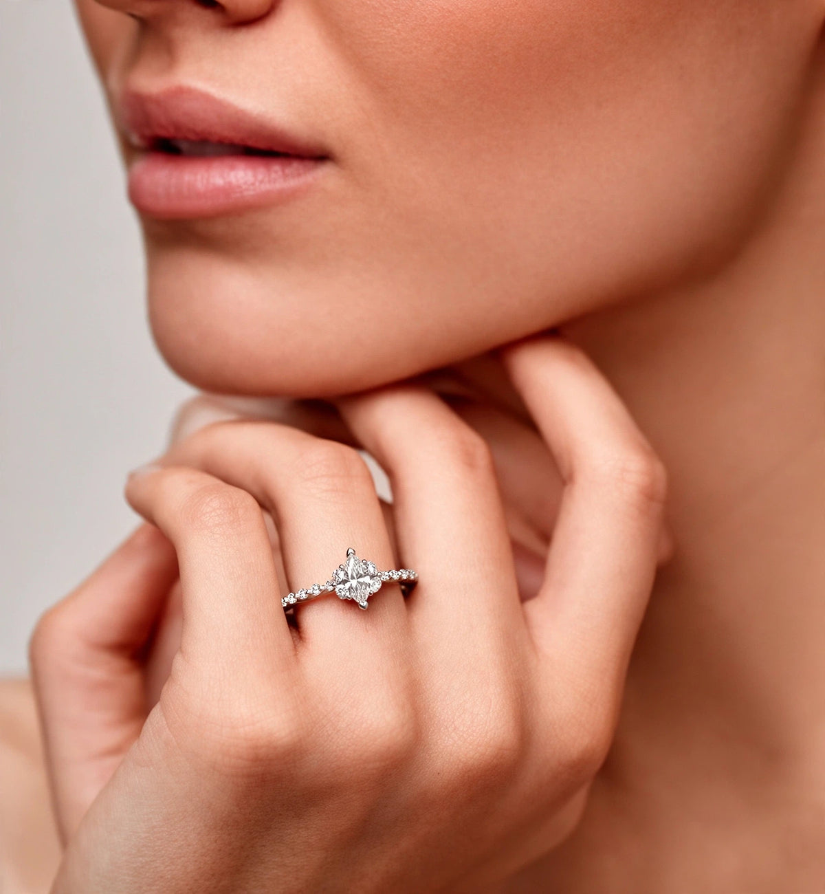 Marquise Three-Stone Ring Vintage Glamour
