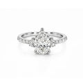 Yellow Gold Pear-Shaped Three-Stone Ring